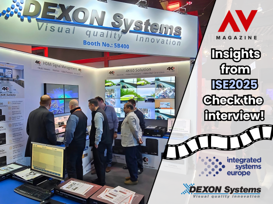 AV Magazine Interview at ISE2025