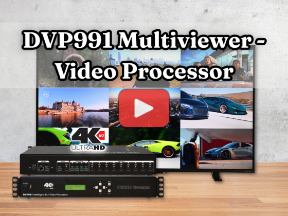 DVP991 Multiviewer/Video Processor