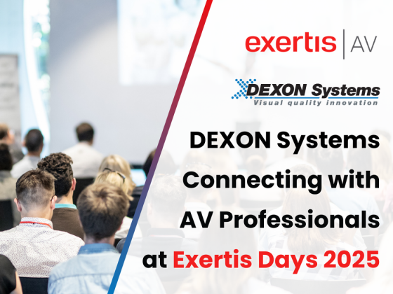 DEXON Systems Connecting with AV Professionals at Exertis Days 2025