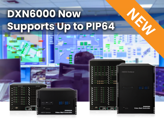 New milestone in video wall visualization – PIP64