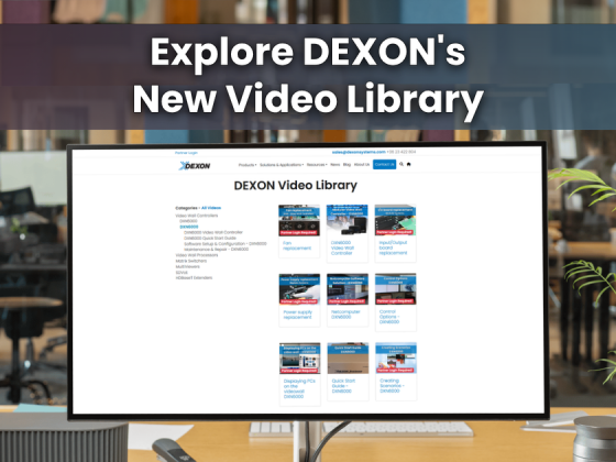 Explore DEXON's New Video Library