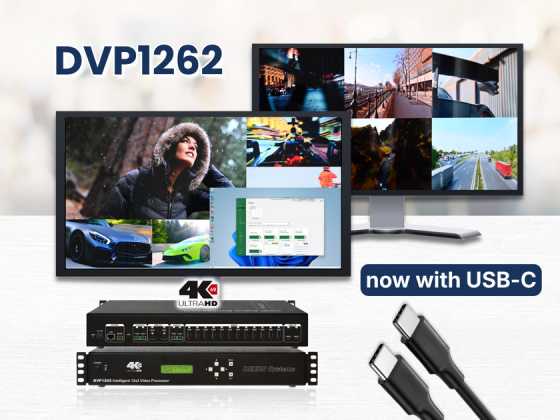 DVP1262 - Now with USB-C connetion