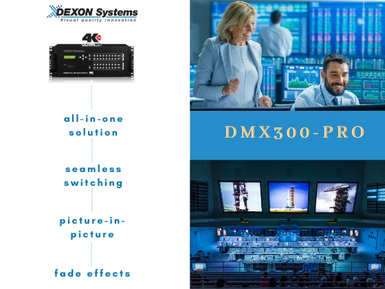 We brought you the fantastic DMX300-Pro 4K60, 4:4:4 Product video!