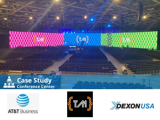 Screen Display Solution at AT&T Summit, USA