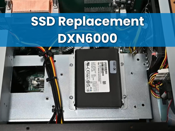 SSD replacement - DXN6000