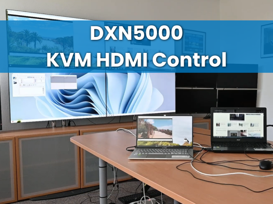 KVM HDMI setup DXN5000