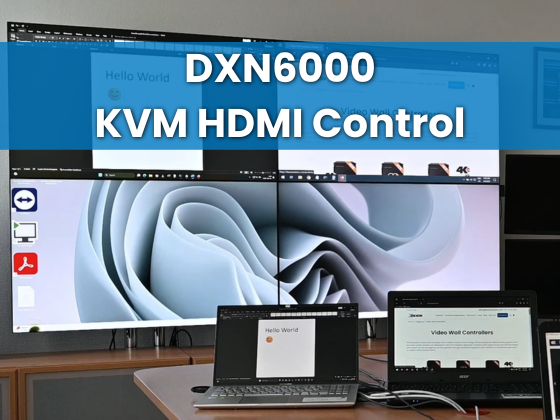 KVM HDMI setup DXN6000