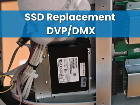 SSD replacement - DVP/DMX