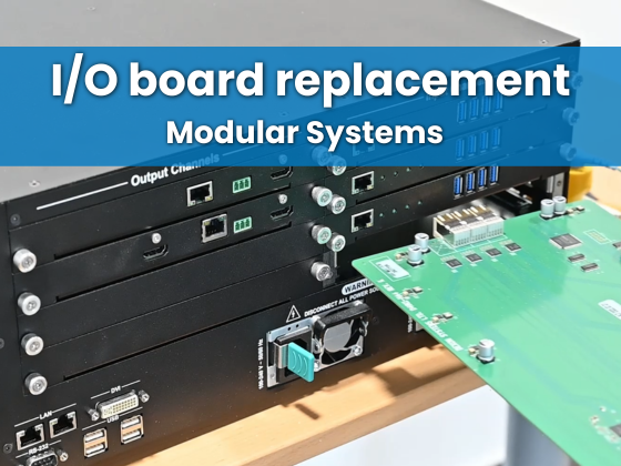 Input/Output board replacement