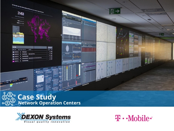 DEXON Controls a 40m Wide Video Wall