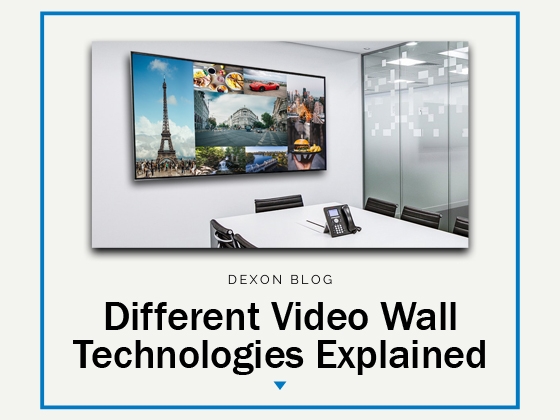 Different Video Wall Technologies Explained