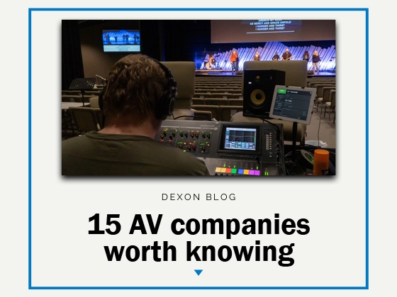 15 AV companies worth knowing