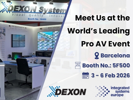 Meet Us at the World’s Leading Pro AV Event