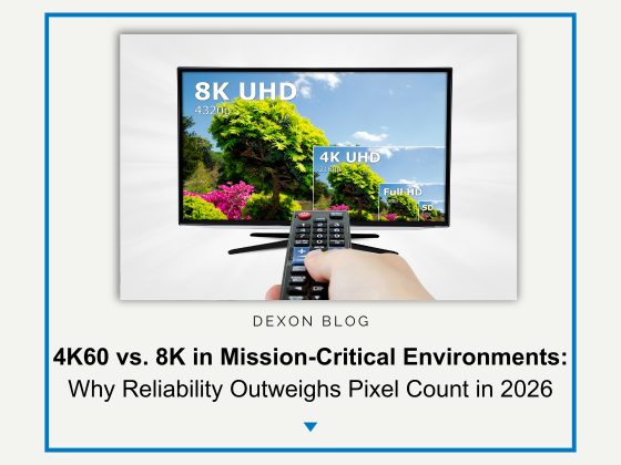 4K60 vs. 8K in Mission-Critical Environments: Why Reliability Outweighs Pixel Count in 2026