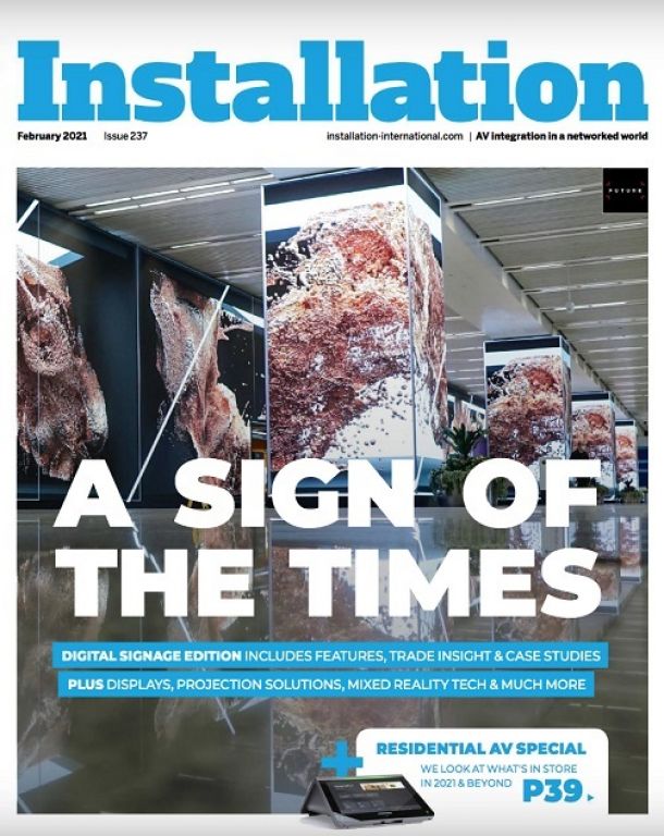Installation Magazine Cover