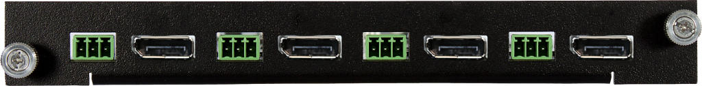 4 channel DisplayPort input board
