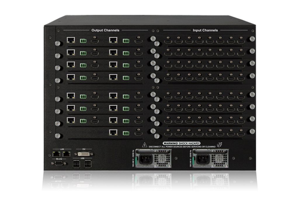 7U 4K60 Video Wall Controller Back