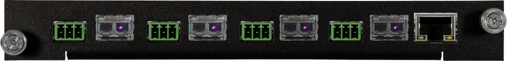 SDVoE optical channel